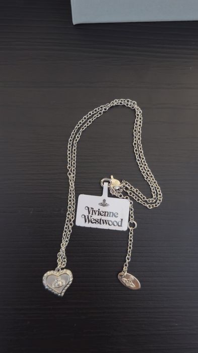 Прикраса Vivienne Westwood кулон серце. Срібний, золотий