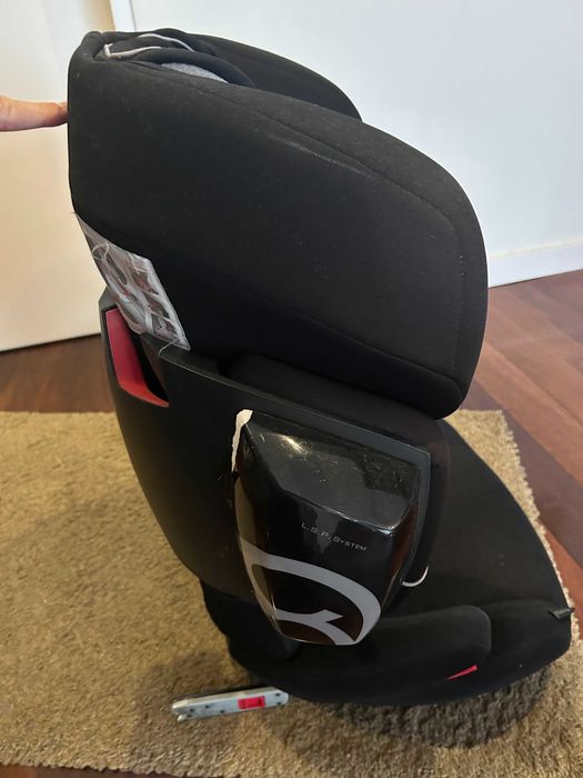 Cadeira Auto CYBEX Solution X-fix (Isofix + LSP) | Preto | Bom estado