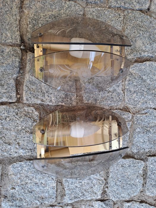 candeeiros / apliques de parede, estilo vintage