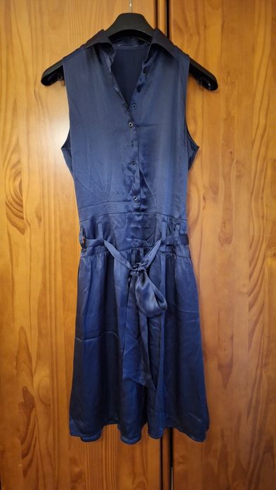 Vestido de seda, Lanidor,  tamanho 40