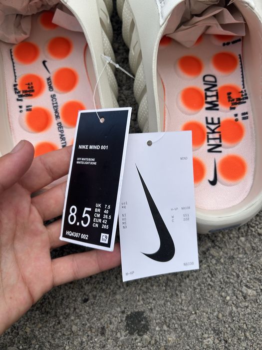 Nike Mind 001 Slide Light Bone