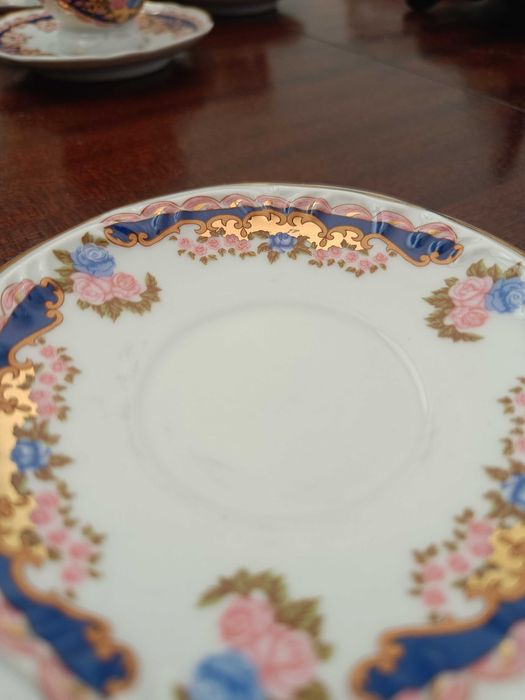 Serviço Chá/Café em Porcelana Limoges (Dister) - 16 Peças