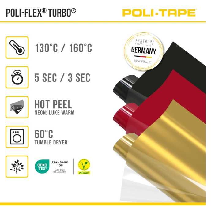 Folia flex do koszulek POLI-FLEX oliwkowa mat 30,5x122 cm