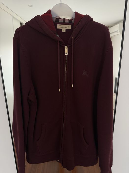 Burberry Casaco Bordeux L/XL Original