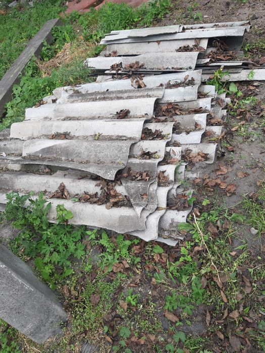 Віддам залишки шиферу безкоштовно