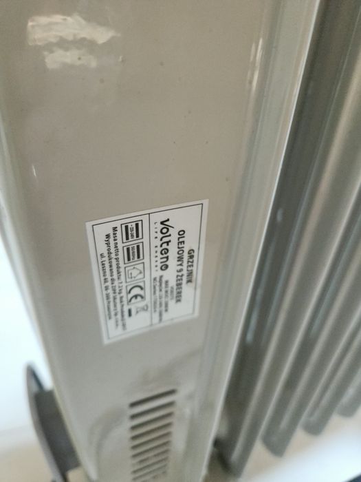 Sprzedam sprawny grzejnik olejowy marki Volteno z 11 żeberkami