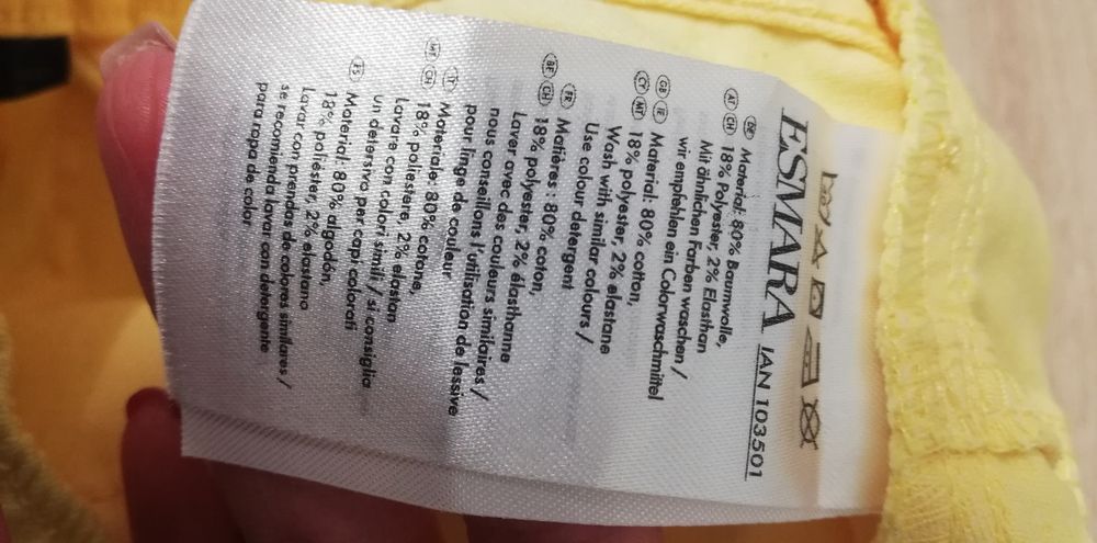 Spodnie materiałowe na gumce