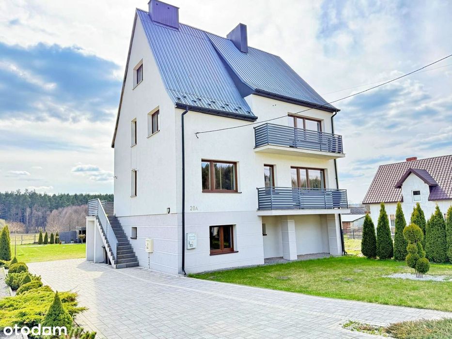 Dom na sprzedaż – las, zalew, 4400 m² działki - Parszów