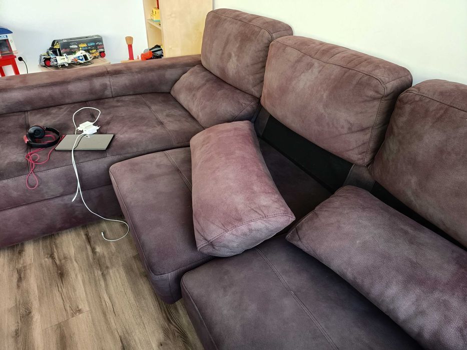 Sofá com chaiselongue