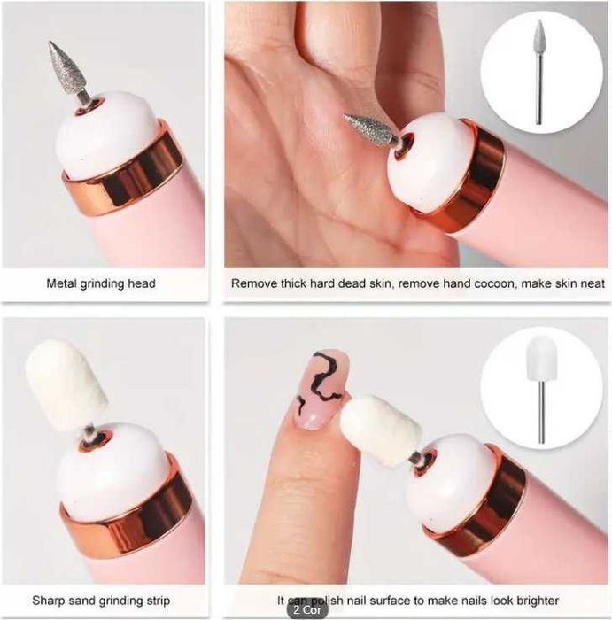 Kit de Cuidados com as Unhas 5-em-1