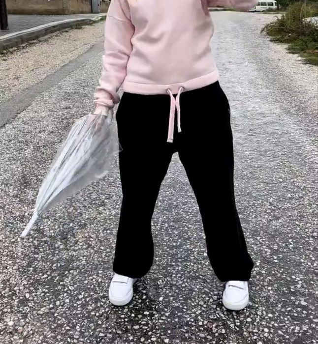 Штаны Maksiliani L(новые)трехнитка тонкие с заниженной матней