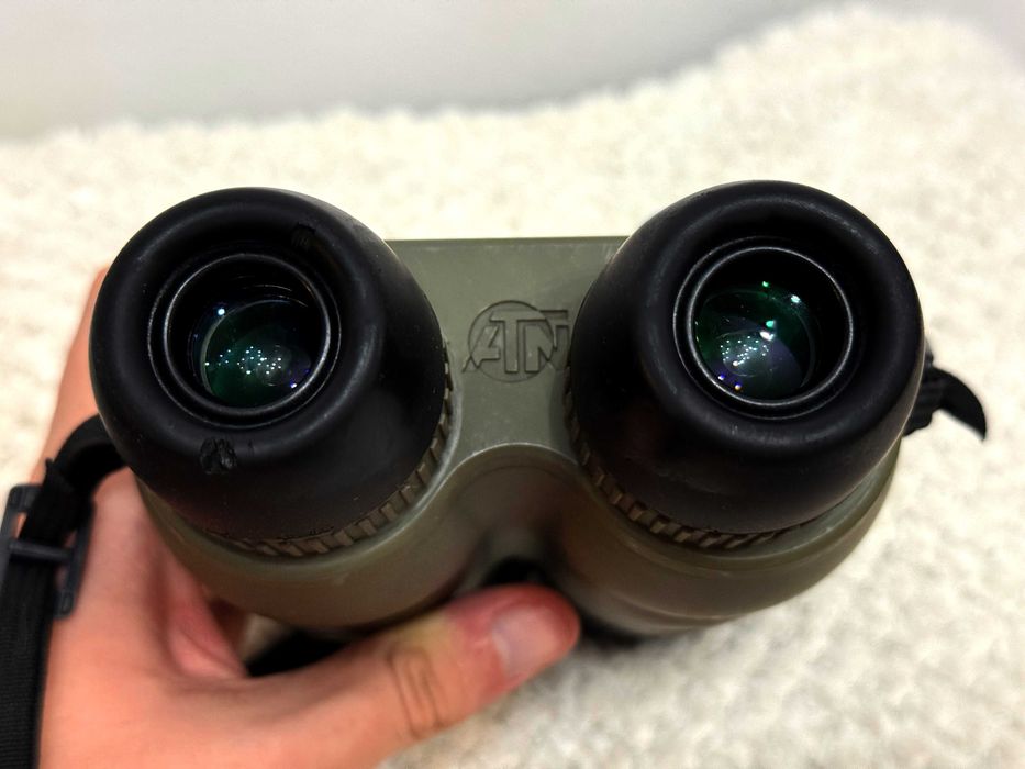 Тепловізор бінокль ATN! / США / 60fps / Обсидіан / Далекомір / ПНБ ПНВ