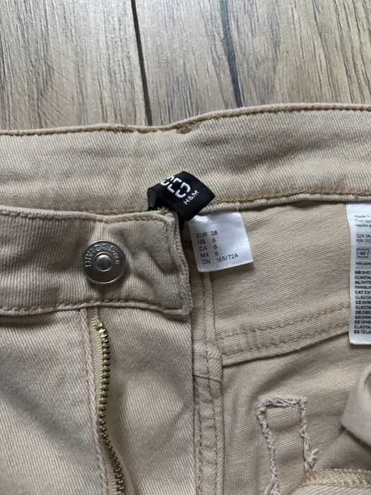szerokie spodnie h&m