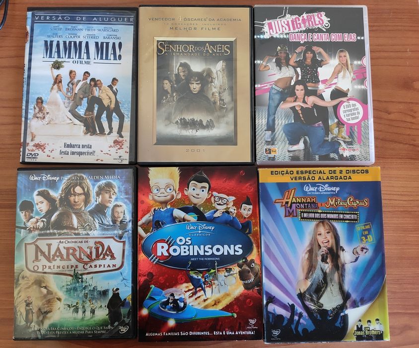 DVD Filmes e Concertos