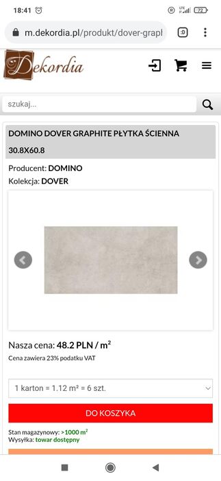 Płytki ścienne Tubądzin