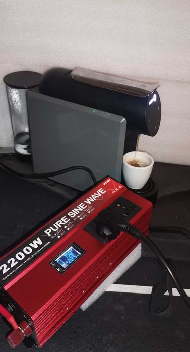 Inversor Onda Pura 12v para 220v 2200w Novo