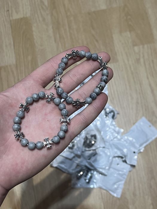 Браслетики chrome hearts stone island cp company