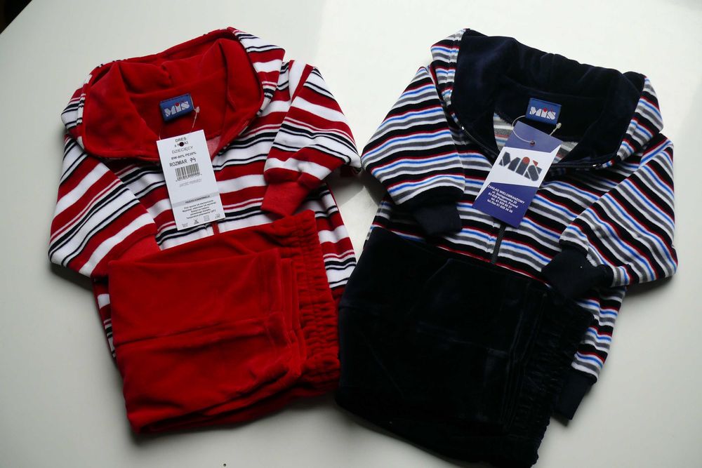 Dresy dziecięce dla dziewczynek i chłopców z nicki