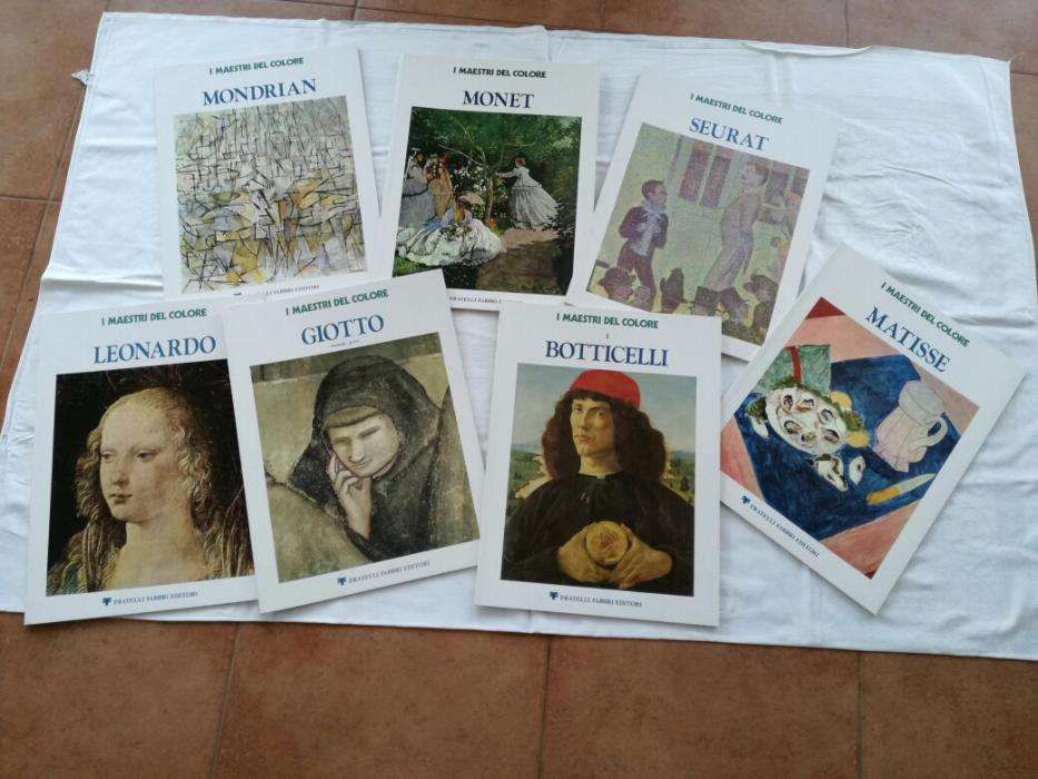 Arte - Livros sobre pintores internacionais