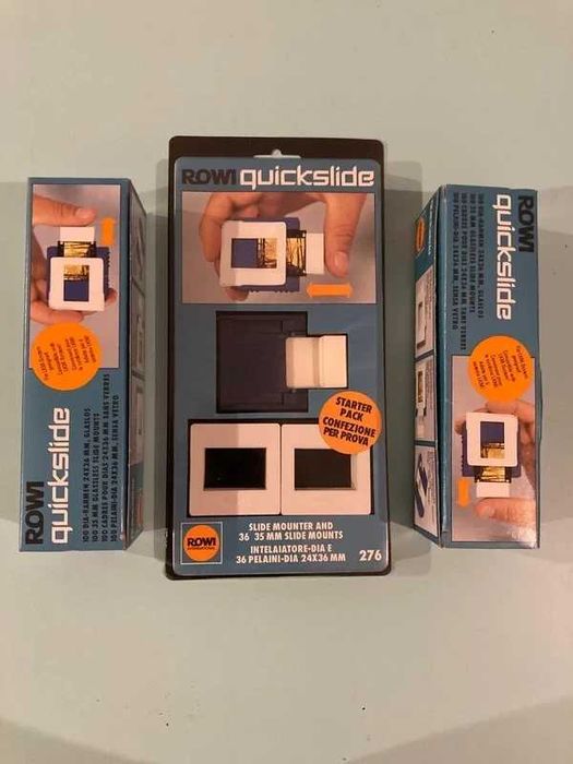 Lote ROWI Quickslide: Aplicador + 236 molduras (novo/ selado)