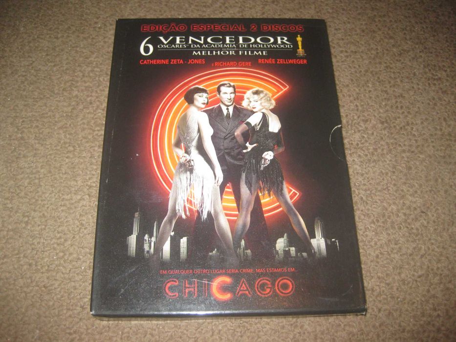 "Chicago" com Richard Gere/Edição Digipack com 2 DVDs64564347827458120