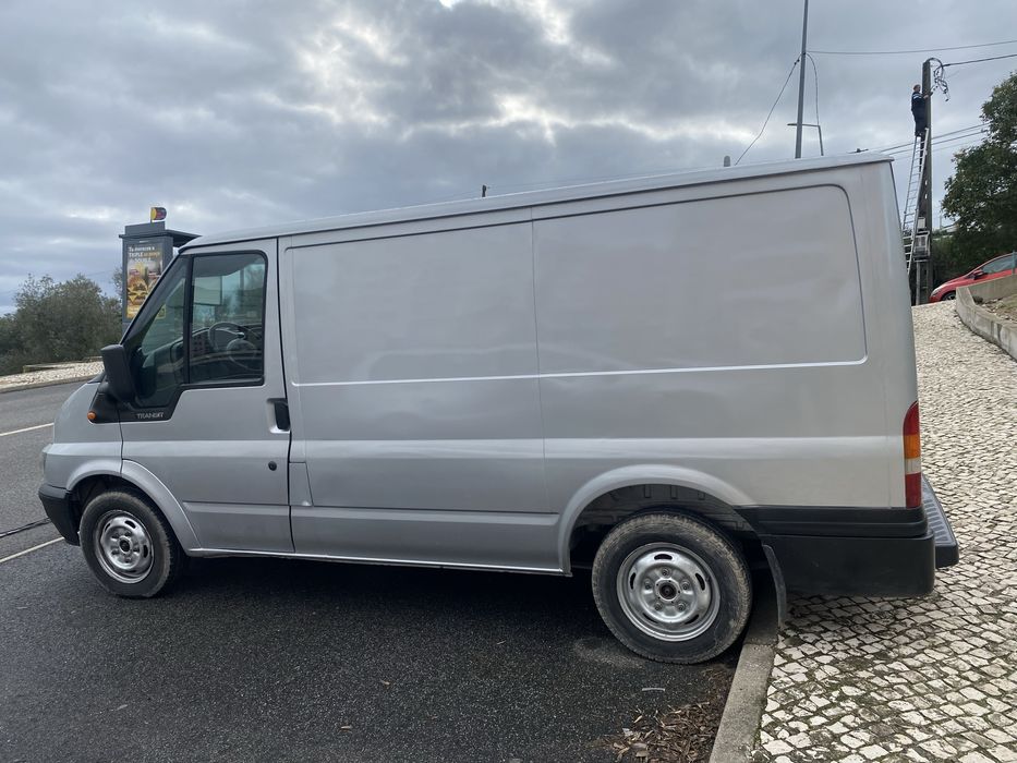 Carrinha de tres lugares Ford Transit comercial 2000tddi, ano 2005