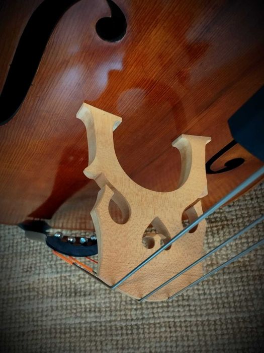 Contrabaixo Romeno 3\4 Luthier