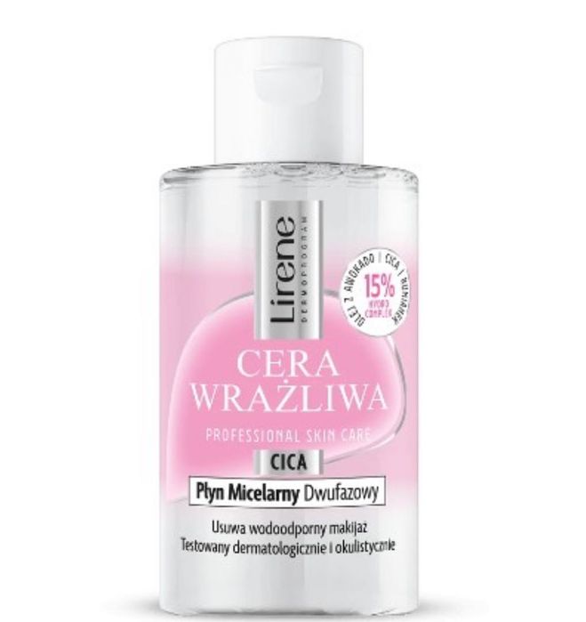Lirene Cera Wrażliwa Dwufazowy Płyn Micelarny 125ml