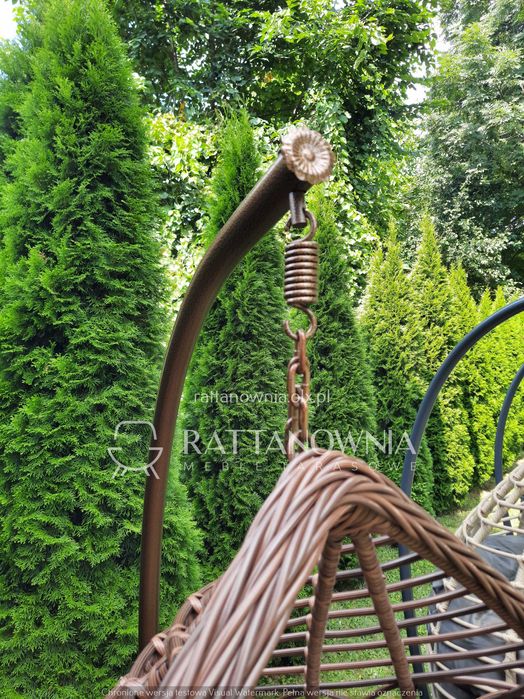 Fotel Wiszący Bujany Ogrodowy Kokon XXL Bujak Huśtawka PROMOCJA !!