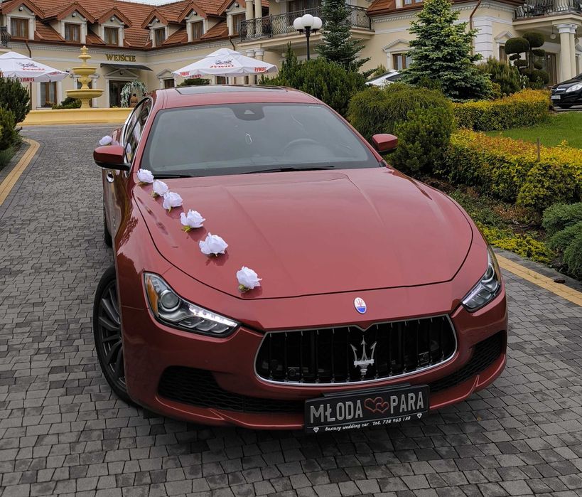 Samochód do Ślubu / Auto na Wesele - Maserati Ghibli