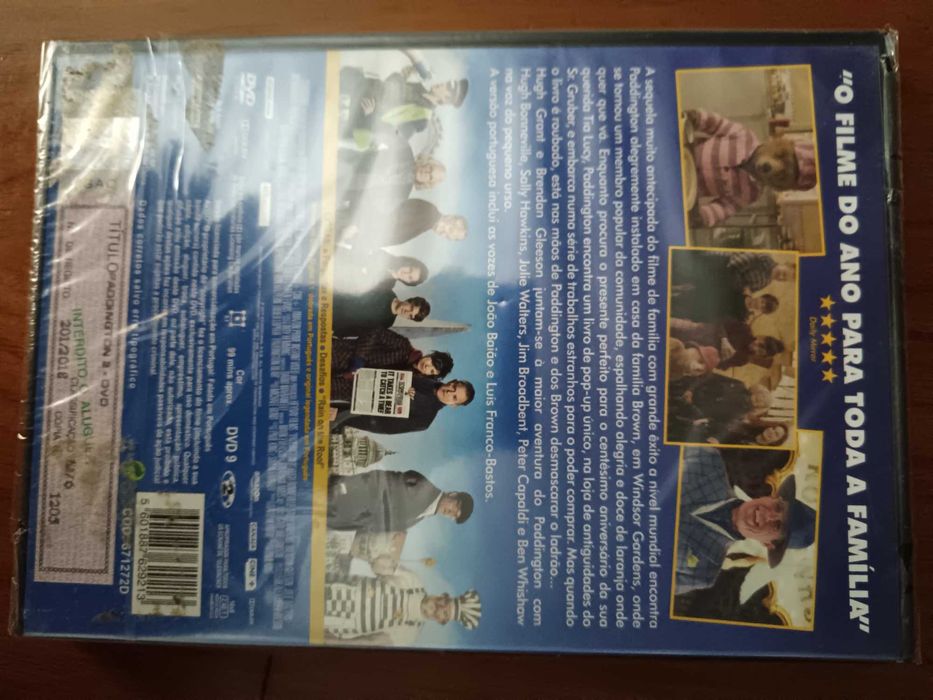 filme dd original  - paddington - 2 - selado
