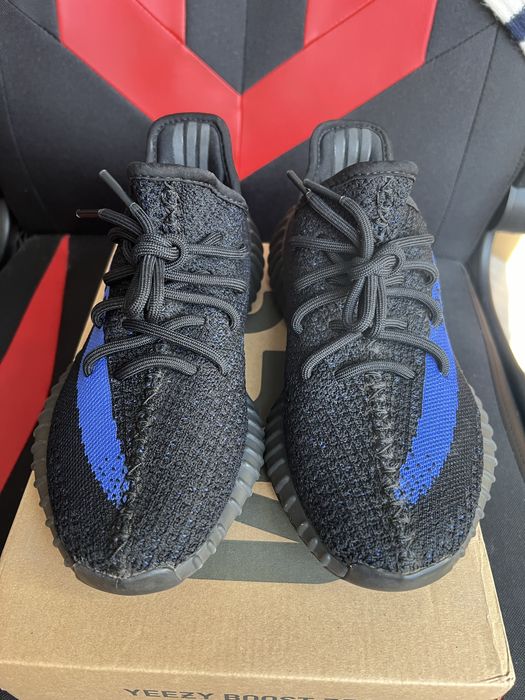 Adidas Yeezy Boost 350 V2 Dazzling Blue sneakersy niskie czarne 38 2/3