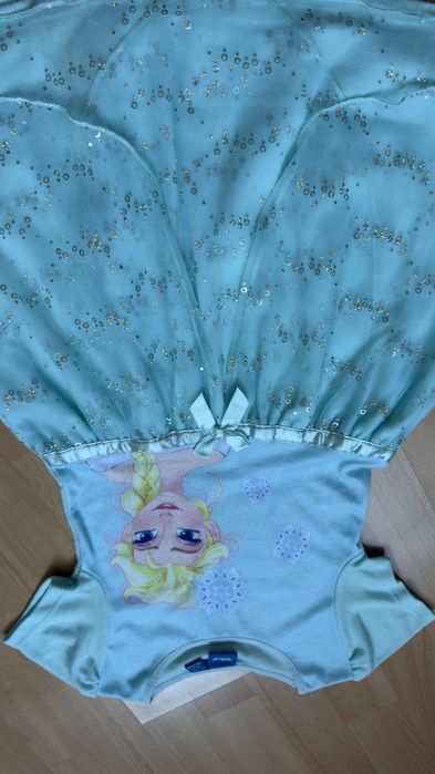 Błękitna sukienka Elza Kraina Lodu Disney 122cm