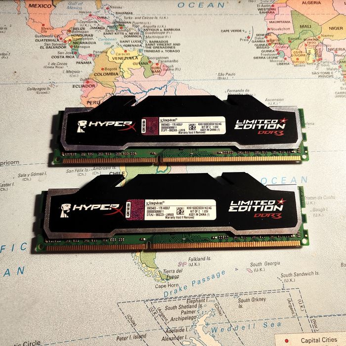 DDR3 Kingston Hyper X 4GB (2x2)