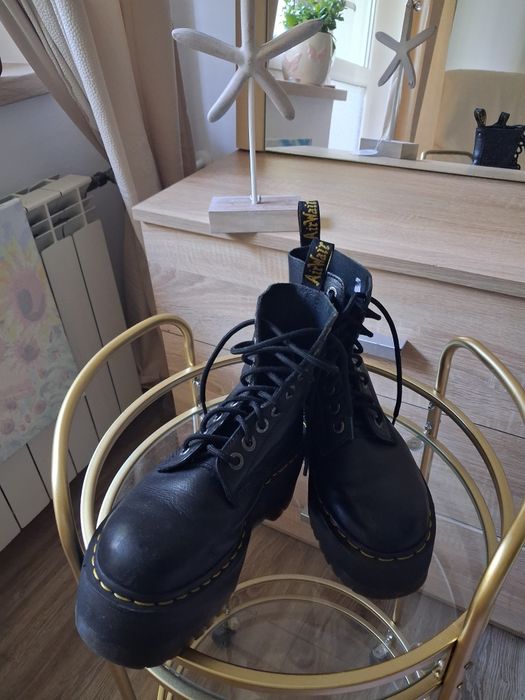 Buty Dr. Martens 1460 Pascal Max Platform  czarne 38