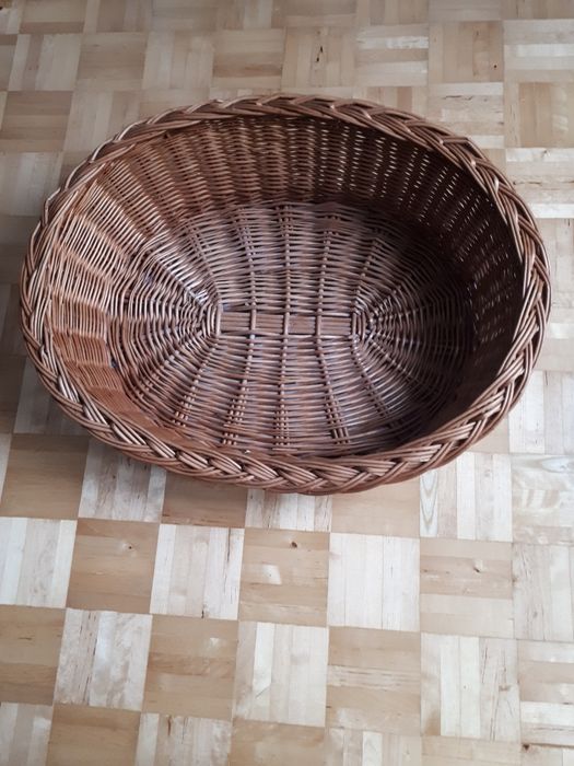 Wiklinowe legowisko, kosz dla psa lub kota