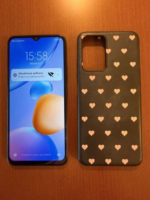 Redmi 10 5G – 64 GB / 4 GB RAM, Dual SIM, etui, bdb stan