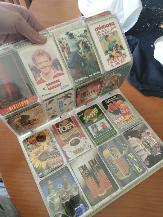 Coleção calendários anos 80