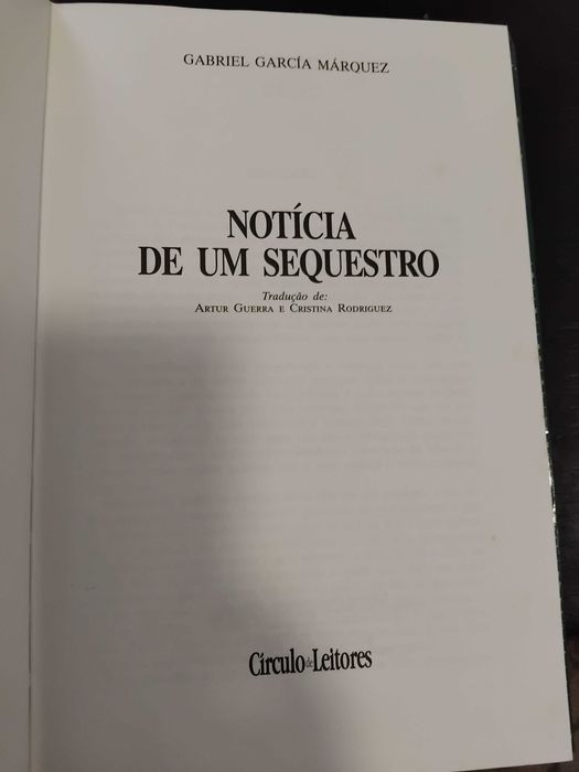 Noticia de um sequestro