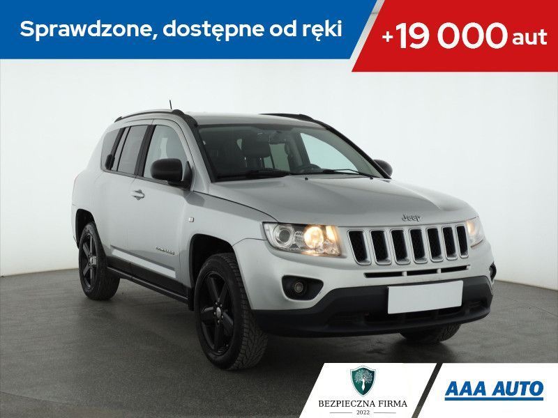 Jeep Compass 2.0, Salon Polska, Skóra, Navi, Klimatronic, Tempomat, Parktronic,