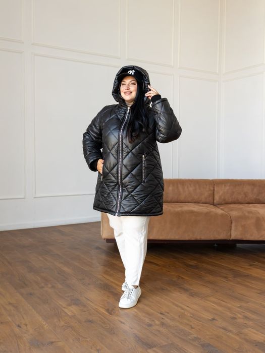 Зимняя женская куртка больших размеров 42-72р