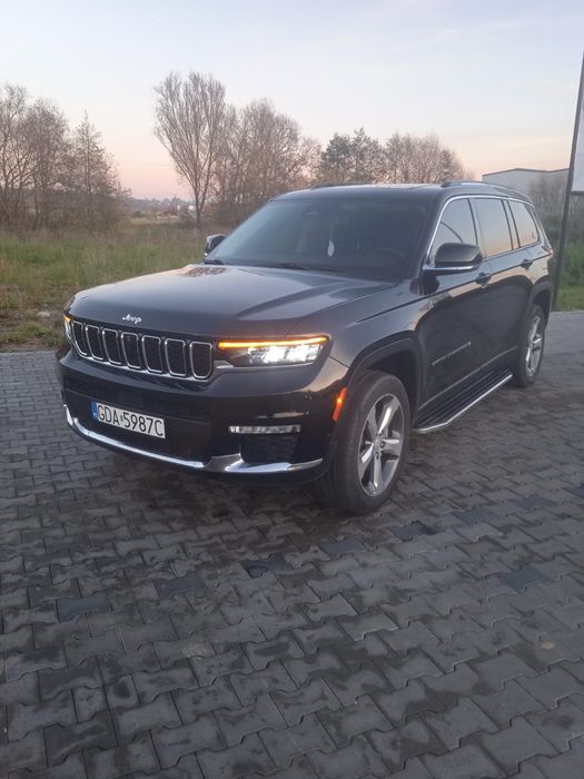 Jeep Grand Cherokee L plus 2022r. Bardzo bogate wyposażenie zadbany