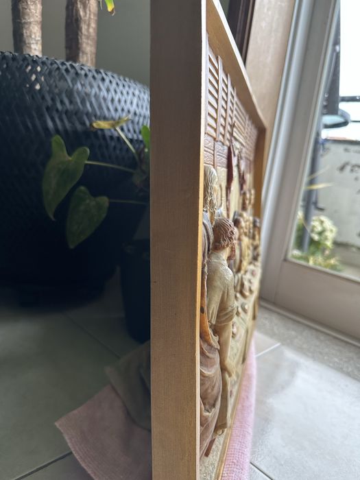 Última Ceia em Marfinite- Alto Relevo