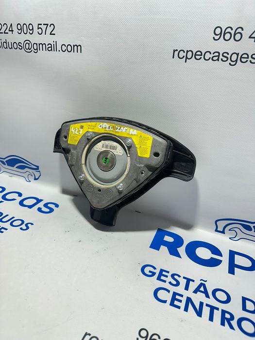 Airbag Volante Condutor GM Opel Astra Zafira 90437571 1998 - 2005