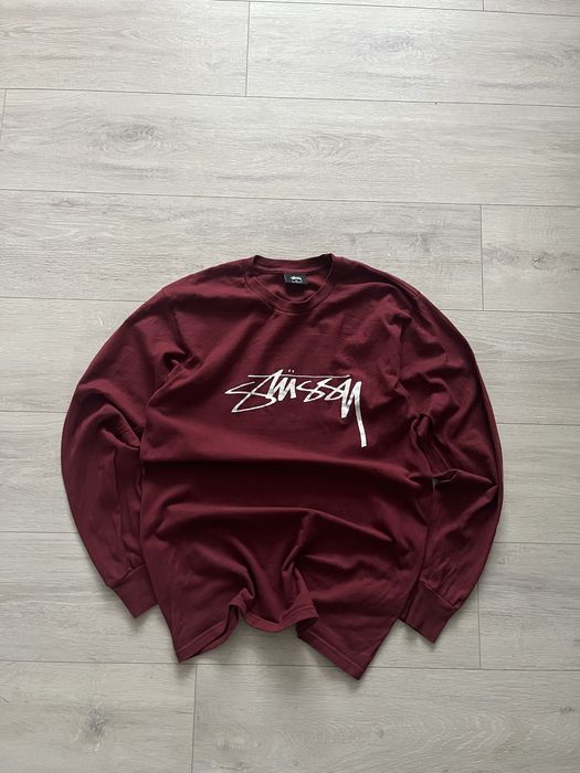 Кофта лонгслів stussy