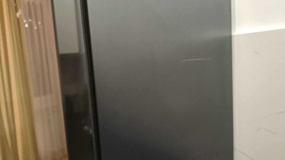 Lodówka whirpool czarna 191 cm pełny NoFrost