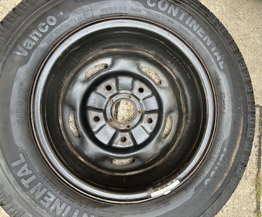 Felga Stalowa 15” Ford Transit MK6 MK7