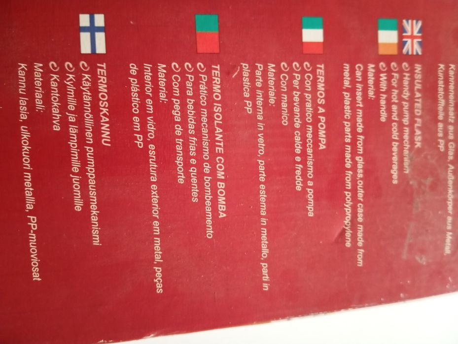 Termo isolante com bomba a estrear