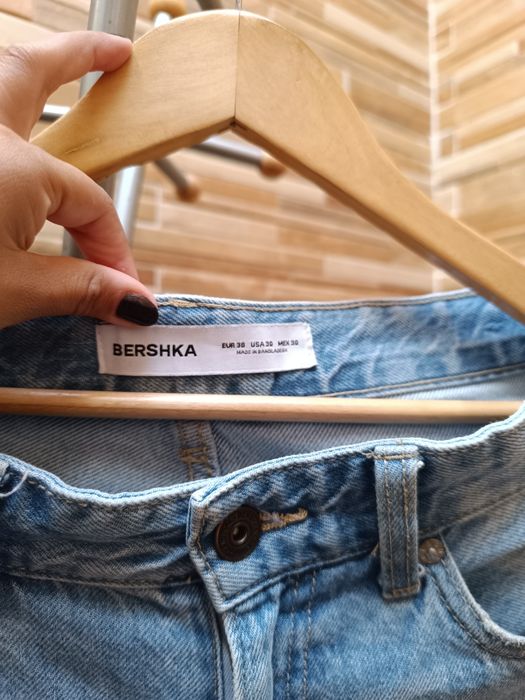Calções de ganga Bershka