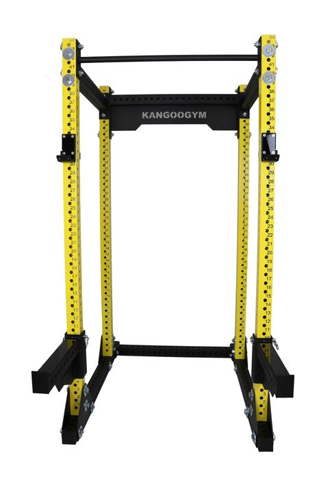 POWER RACK 80x80x3 + belki asekuracyjne + haki / siłownia / klatka